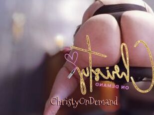 ChristyOnDemand
