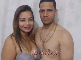 Mattandviolet