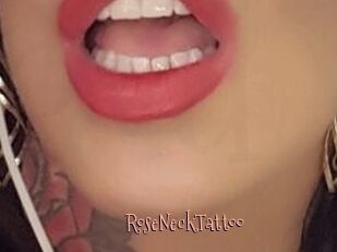 RoseNeckTattoo