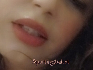 Squirtingstudent